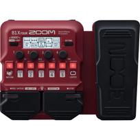 ZOOM Zoom B1X FOUR bosinis raudonas su pedalu multiefektorius raudona