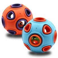 Dingdong Pet Naminių gyvūnų LED skambučio kamuoliukas Mažas 4 cm + Skambantis kamuoliukas Mažas 4 cm Rinkinys, Įvairių spalvų, 1 rinkinys blue