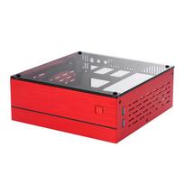 XQBOX A01 HTPC ITX Mini korpusas: Kompaktiškas horizontalus pramoninio valdymo korpusas