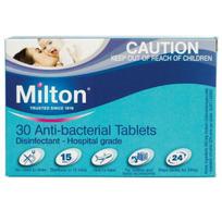 Milton Antibakterinės 30 tablečių blue