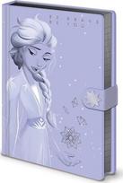 Frozen Frozen 2 - Nešiojamasis kompiuteris A5 Elsa pagamintas iš ekologiškos odos