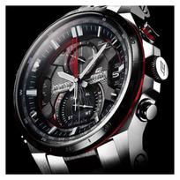 CASIO EDIFICE serija Saulės energija maitinamas šešių stočių radijo bangų išmanioji operacinė sistema Trys ciferblatai ir šešios rodyklės datos rodymas Kvarcinis Ste EQW-A1200DB-1A juoda