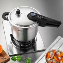 SUPOR 304 Stainless Steel Pressure Cooker gray