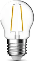 GP - LED lemputė su gijos formos mini gaubtu, E27, 2W (25W), 250lm