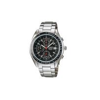 Casio EDIFICE serijos daugrodyklės serijos plieninės apyrankės laikrodis kvarcinis mechanizmas nerūdijančio plieno apyrankė japoniškas ir korėjietiškas laikrodis vyriškas laikrodis EF-503D-1A juoda