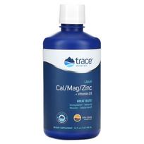 Trace, skystas kalcis/magnis/cinkas + vitaminas D3, Pina Colada, 946 ml (32fl oz)