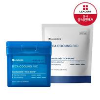 Cooling soothing pad original + refill (80 sheets + 80 sheets) blue