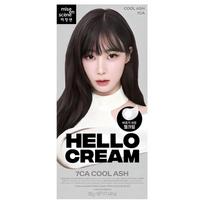 Mise-en-scène New Hello Cream Hair Dye, Cool Ash, 1 pc. white