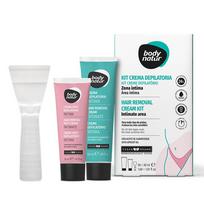 Body Nature depiliacinis kremas ir priežiūros balzamas po depiliacijos bikini zonai, 1 rinkinys blue