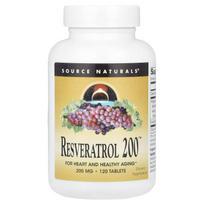 Source Naturals, Resveratrol 200™, 200 mg, 120 tablets