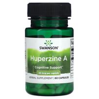 Swanson, Huperzine A, 50 mcg, 60 kapsulių