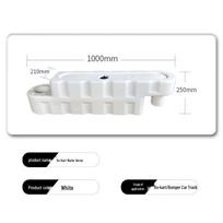 Go-Kart Track Safety Barrier white