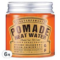 Graphene Knit Water Pomade Hair Wax, 100g, 6 pieces beige