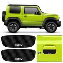 Maplewoodcar Durų apsaugos Suzuki Jimny automobiliui, Durų rankenų dangteliai su specialiu Jimny Sierra durų rankenos išorės magnetiniu durų apsauginiu, Originalios, Lengvai montuojamos juoda