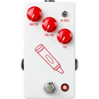 JHS Pedals Crayon Preamp Distortion Pedal red