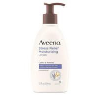 Aveeno Stress Relief drėkinamasis kūno losjonas su levandų eteriniu aliejumi 354,9 ml, levandų_12 fl oz (Pakuotėje 1 vnt), 1 gabalėlis white