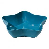 Star Shape Plate Food Grade Plastic Snack Fruit Nut Food Serving Tray Bowl Dish Holder Bone Dish Dining Table Kitchen Supplies S blue