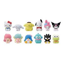 Ensky Sanrio veikėjai minkšto vinilo lėlės-talismano DĖŽUTĖ Produktas Pagaminta iš PVC Apie. H35-55mm white