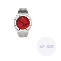 CASIO Unisex 44mm Red Watch GA-2100-4A(Watch1--) Regular Watch Box red