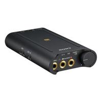 Sony PHA-3 Nešiojamas ausinių stiprintuvas ir USB DAC, DSEE HX, Balansuotas išėjimas, Aukštos raiškos garsas juoda