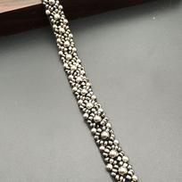 Decoration Handmade Pearl DIY Sewing Accessories Wedding Lace Trim Beaded Dress Decor Ribbon