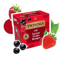 Twinings Raudonųjų vaisių juodoji arbata 20 arbatos maišelių red