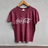 Vintage 70s COCA COLA promo tee / classic logo / vintage coke 120 black