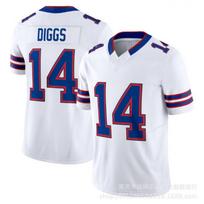 Legendary Second-Gen Football Jersey Bills 14 Diggs 17 Allen Team Embroidered Short Sleeve 7