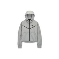 Nike Sportswear Women's Tech Fleece Windrunner Full Zip Hoodie Asia Sizing Dark Grey Heather / Black (Unisex) Jackets CW4299 063 XL gray