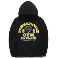 2026 New Sportwear Unisex Gym Hoodie Autumn Winter Streetwear Fitness Weightlifting Front Print Hooded Sweatshirt XXXL black
