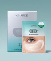 [CHARDE] 1100 Shot Lifting & Firming Eye Patch Set (4 Patches) Standard white