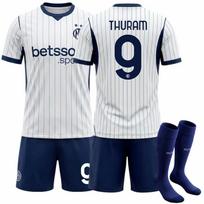 26/27 Naujo sezono Inter Milan išvykos apranga (Baltas) – Thuram #9, Barella #23, Lautaro #10 28