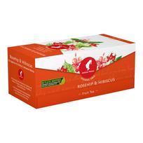 Julius Meinl Rosehip & Hibiscus Fruit Tea 25 Tea Bags red