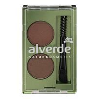 Alverde Duo Eyebrow Powder 1.6G gray