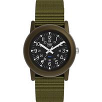 Camper Watch Quartz 3 ATM Water Resistant Plastic Black Dial T41711 [TIMEX] Men's [Authentic] juoda