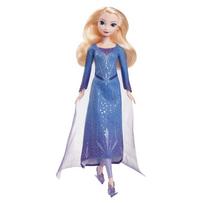 Mattel Disney Frozen Elsa Ice Skating Doll Playset Blue JBG53