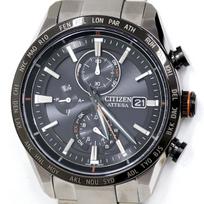 CITIZEN Attesa Act Line AT8189-61E H800-A1CN206 Wristwatch, Radio-Controlled, Chronograph, Eco-Drive, Quartz, Men's