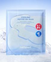 [Cell Fusion C] Cooling Peptide Gel Mask - 5 Sheets Standard white