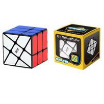 Qiyi Xmd 3X3 Fisher Windmill Axis Magic Cube Puzzle Speed Mofangge Xmd Professional Educational Toy For Children red