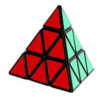 Variety Pyramid Speed Cube 3X3 4X4 Triangle Octahedron Problem Solving Brain Teaser Puzzle Educational Toys For Kids Adults black