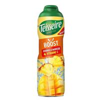 Teisseur sirupas Pagerinantis Ananasų ir Mango skonis + Vitaminas C 600 ml yellow