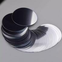 Wine Pour Disc Slice Party Supplies Drop Stop Pour Spout Cards 3 inch Flexible Collapsible Bar Accessories 7 100pcs white