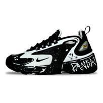 Nike Zoom 2K vidutinio aukščio bėgimo bateliai Unisex Juodi AO0354-100(Komanda1303-) 37.5 white