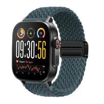 Braided Magnetic Straps For Realme Watch 5/S2 Wristband Accessories bracelet correa Realme Watch 2/3/S/3 2 S Pro 22mm watch Band Realme Watch 3 3 Pro black