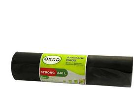 Šiukšlių maišai Okko, 240 l, 5 vnt.