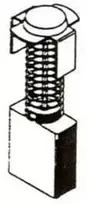 Haushalt Angliniai šepetėliai 30-99-036-H, 7 x 15 x 20 mm, 2 vnt