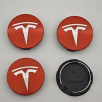 4 vnt./rinkinys ABS 56 mm Tesla Originalus Automobilio Ratlankio Centrinis Dangtelis Logotipas Emblema Tesla Model 3 Y S X Ratlankiams Stebulės Dangtelis Ženkliukas Aksesuarai