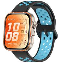 Sprot Silicone For Huawei Watch Fit 5 Pro 4 pro Strap Accessories Replacement Breathable Bracelet correa Huawei Fit 5/4/3 band for Huawei Fit 5 pro blue