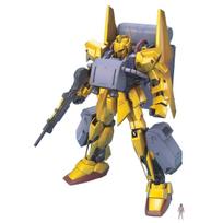 BANDAI SPIRITS MG Mobile Suit Zeta Gundam Hyaku Shiki Ballute System Scale Plastic Model Kit + 1/100 Pre-colored gray