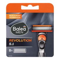 Balea Men Revolution 5.1 5-Blade Razor Blades (8-Pack) black
